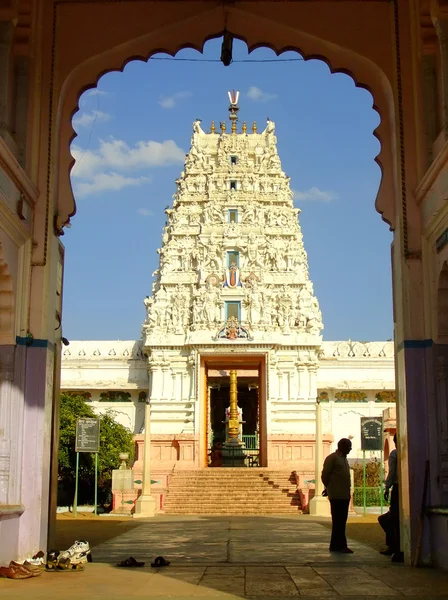 Hindoeïstische tempel in pushkar, india — Stockfoto