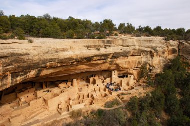 Cliff palace, mesa verde Milli Parkı, colorado