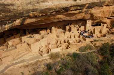 Cliff palace, mesa verde Milli Parkı, colorado