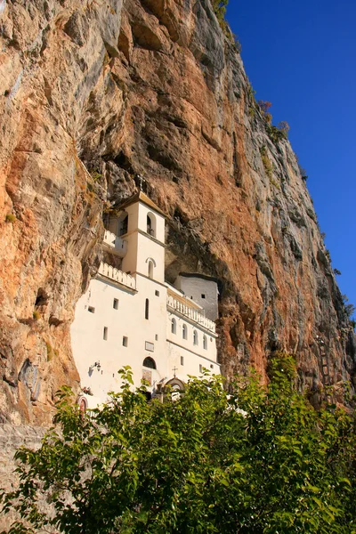 Övre kyrka av ostrog kloster, montenegro — Stockfoto