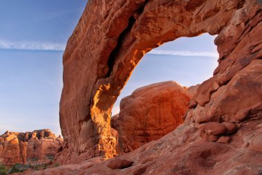 Güney pencere arch, arches national park, utah, ABD