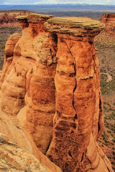 Formazioni Rocciose Nel Colorado National Monument Grand Junction Usa — Foto Stock