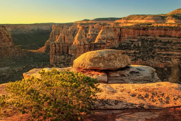 Grand View Uitzicht Colorado National Monument Grand Junction Verenigde Staten — Stockfoto