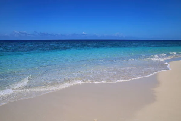 Sandy Beach Gee Island Ouvea Lagoon Loyalty Islands New Caledonia — Stock Photo, Image