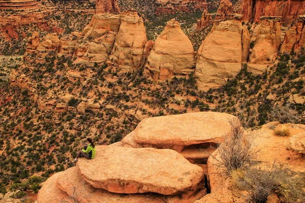 Uitzicht Cokesovens Colorado National Monument Grand Junction Verenigde Staten — Stockfoto