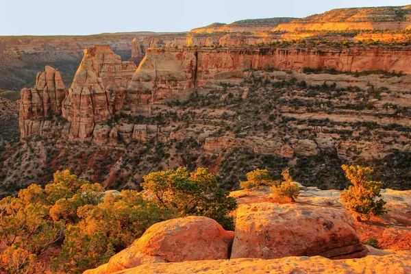Grand View Utsikt Över Colorado National Monument Grand Junction Usa — Stockfoto