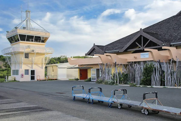 Immeuble Aéroport Sur Île Ouvea Îles Loyauté Nouvelle Calédonie Ouvea — Photo