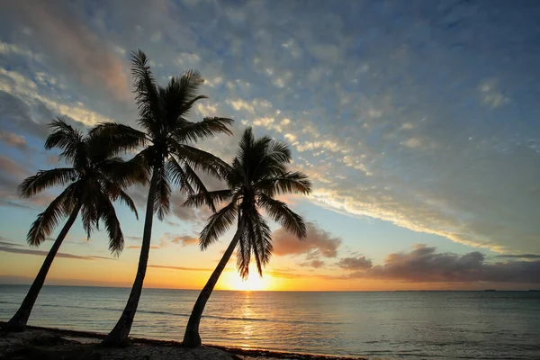 Zachód Słońca Nad Laguną Ouvéa Wyspie Ouvéa Wyspy Lojalności Nowa — Zdjęcie stockowe
