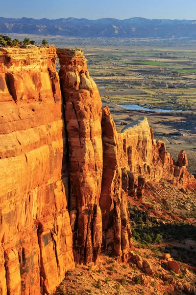 Vista Window Rock Colorado National Monument Grand Junction Estados Unidos — Foto de Stock