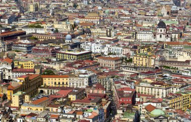 Napoli saint elmo Kalesi Panoraması