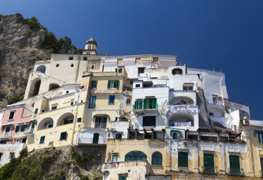 Şehir, positano, amalfi coast, İtalya