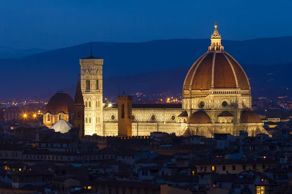Florence coucher de soleil, Italie — Photo