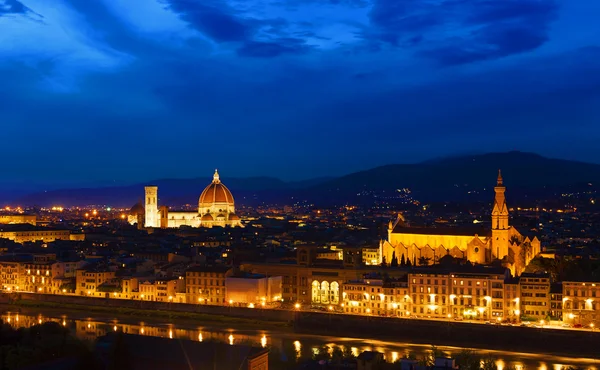 Florence sunset, Italy — Stock Photo, Image