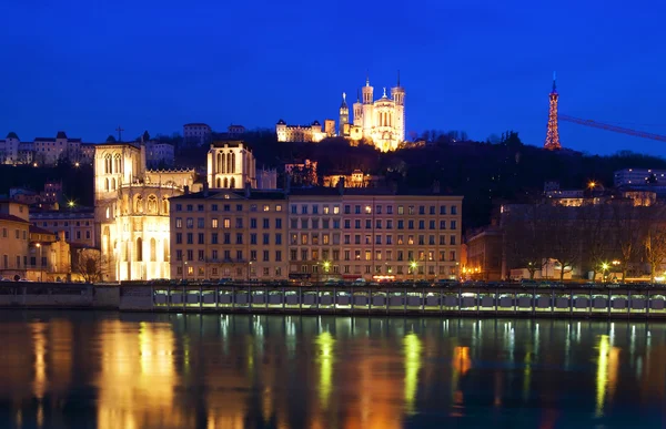 Lyon panorama — Zdjęcie stockowe