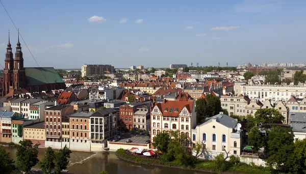 Panorama of Opole, Poland — Stock Photo, Image