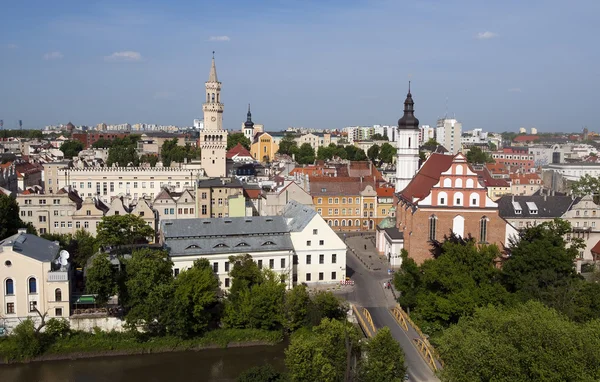 Панорама Ополе, Польша — стоковое фото