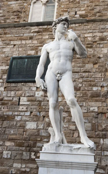 Der Neptunbrunnen in florenz — Stockfoto