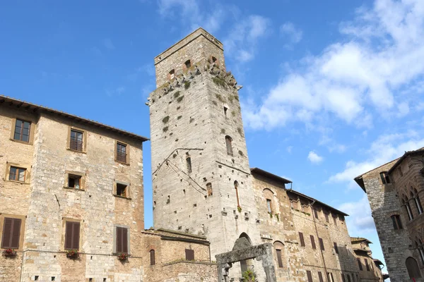 Stadt San Gimignano — Stockfoto