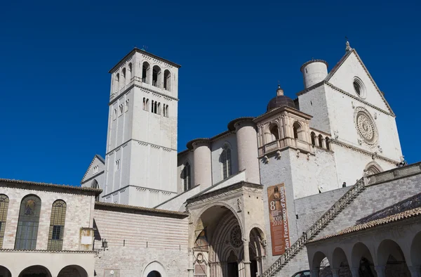 The Assisi cathedral — Stock Photo, Image