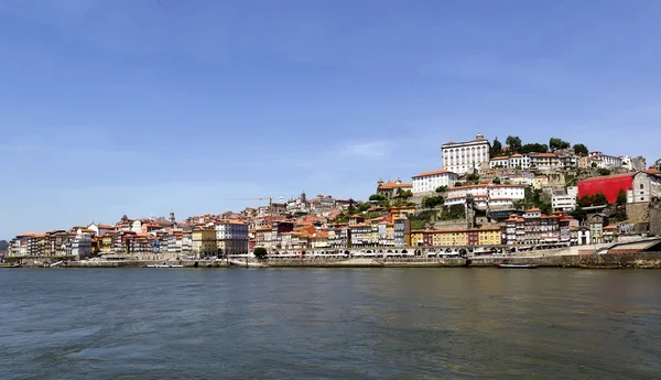 Vista de Oporto desde el río Duoro — Foto de Stock