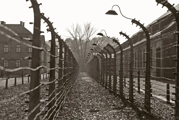 Lager Auschwitz, Polen — Stockfoto