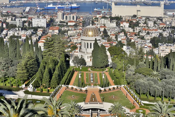Impresionantes jardines Bahai en Haifa —  Fotos de Stock