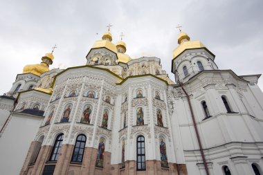 Görünüm kiev pechersk lavra Ortodoks Manastırı, Ukrayna
