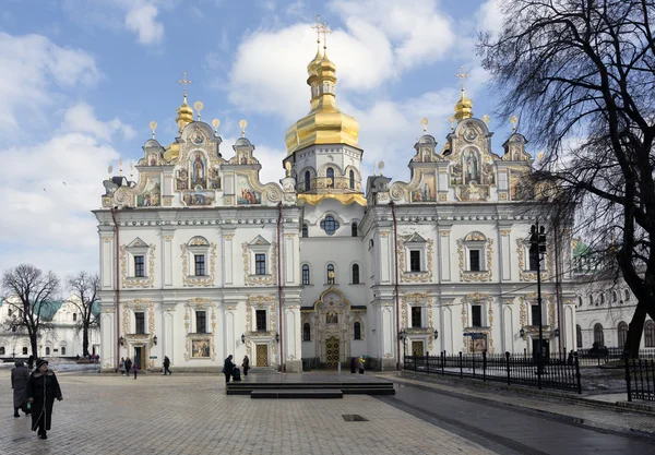 基辅佩乔尔斯克修道院东正教修道院，乌克兰的视图 — 图库照片