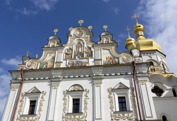 Vista do Mosteiro Ortodoxo Kiev Pechersk Lavra, Ucrânia — Fotografia de Stock