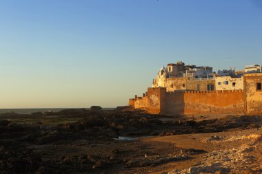 Okyanusu yakınlarındaki antik Fas şehir