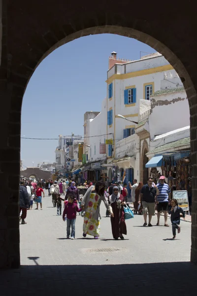 In the Moroccan city center — Stock Photo, Image