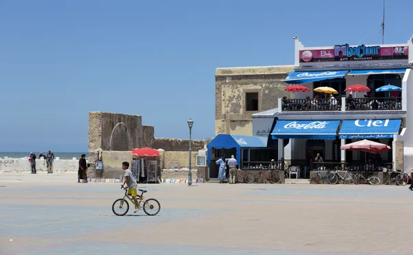 Площадь в городе Марокко — стоковое фото