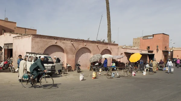 Zona en la ciudad marroquí — Foto de Stock
