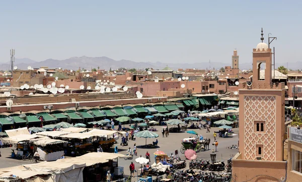 Marockanska staden centrerar — Stock fotografie