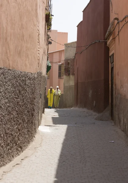 Straat in de Marokkaanse stad — Stockfoto