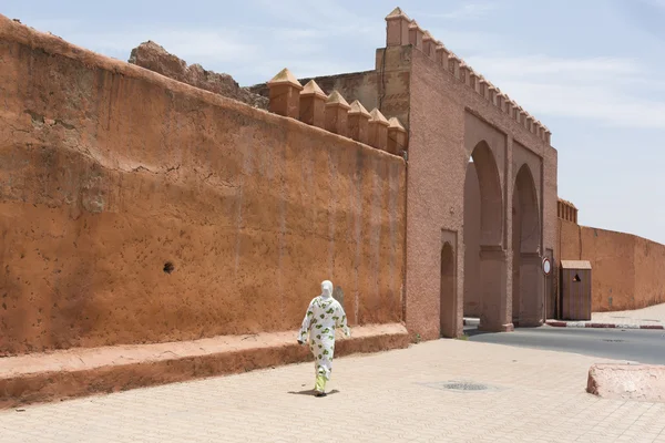 Улица в городе Марокко — стоковое фото