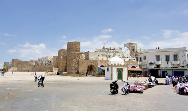 Περιοχή στη μαροκινή πόλη — Φωτογραφία Αρχείου