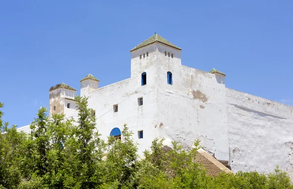 Weiße Burg in marokko — Stockfoto