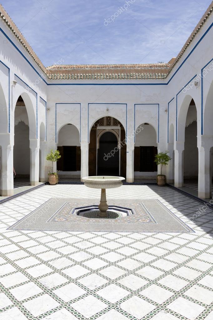 Ancient Moroccan patio
