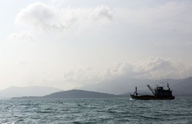 Tanker denizde