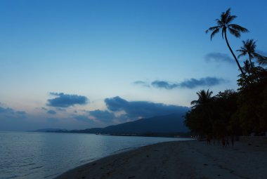 ko Samui, lamai beach günbatımı