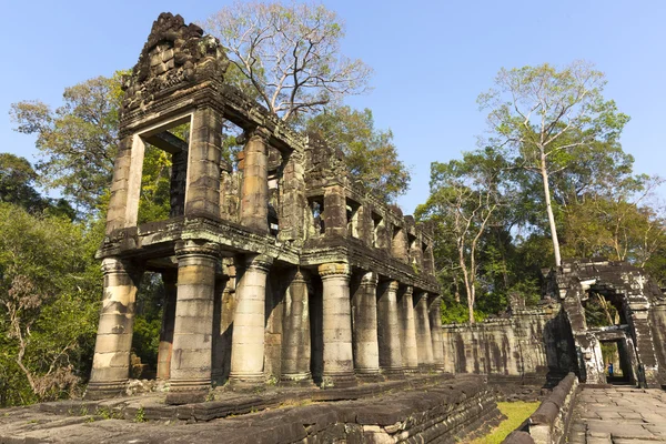 Preah khan chrám angkor u siem reap, Kambodža — Stock fotografie