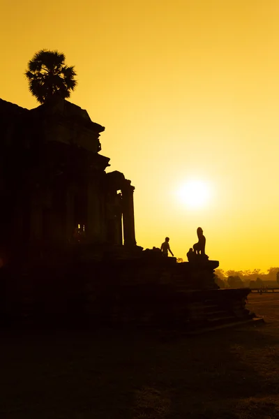 Angkor Wat sunset — Stock Photo, Image