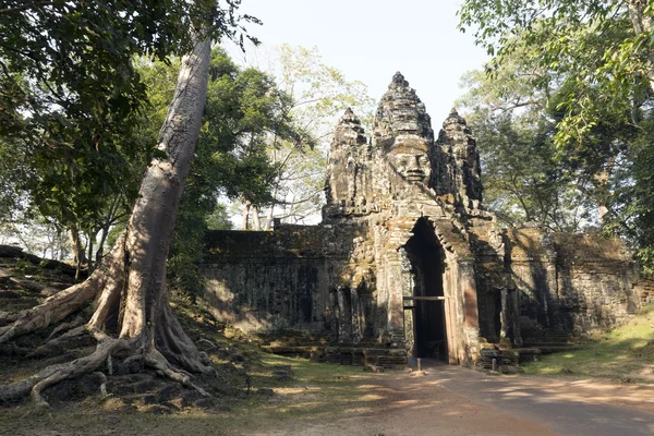 Preah khan świątyni Angkor w pobliżu siem reap, Kambodża — Zdjęcie stockowe