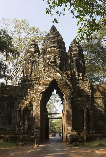 Γριά khan ναός στο angkor κοντά σε siem συγκεντρώνει, Καμπότζη — Φωτογραφία Αρχείου