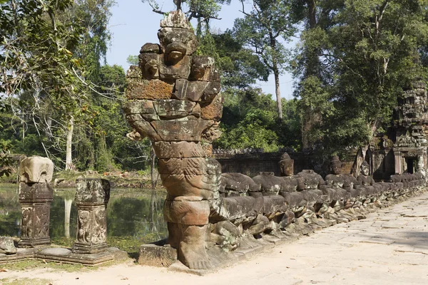 Templo de Preah Khan em Angkor perto de Siem Reap, Camboja — Fotografia de Stock