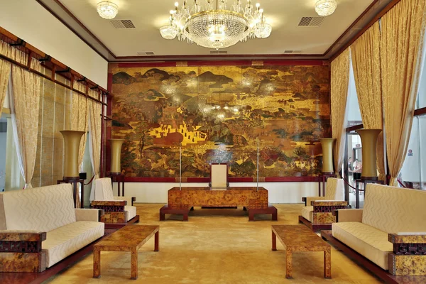 Reception room at the Reunification Palace — Stock Photo, Image