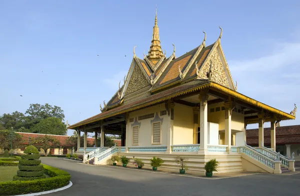 Het Koninklijk Paleis in phnom phen, Cambodja — Stockfoto