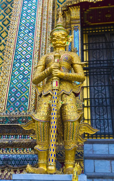 Złotego Buddy w świątyni wat pho w bangkok, Tajlandia — Zdjęcie stockowe