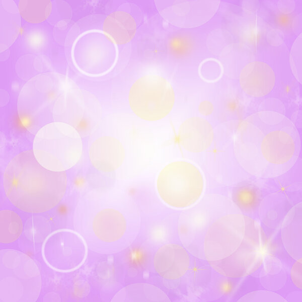 Abstract Christmas light purple background with shining luster Stock Picture